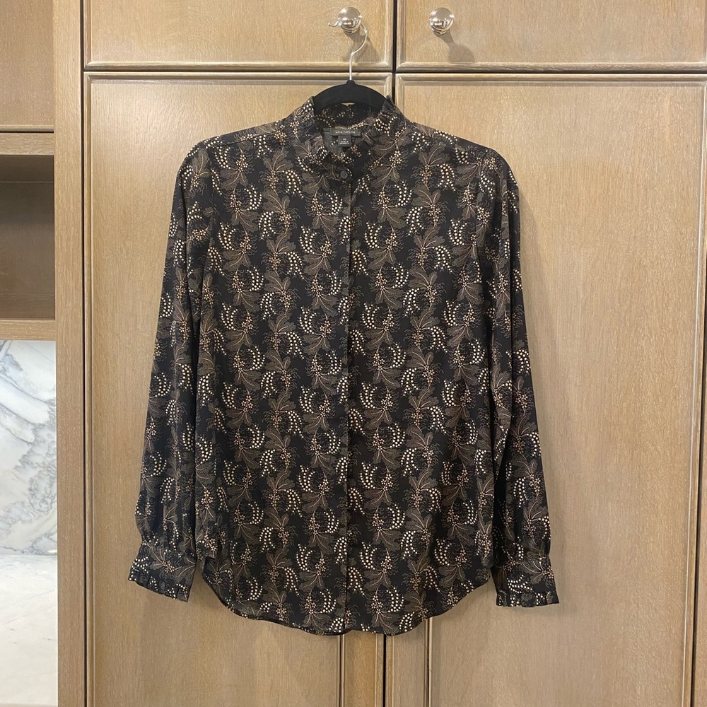 Ann Taylor Button-Down Blouse
